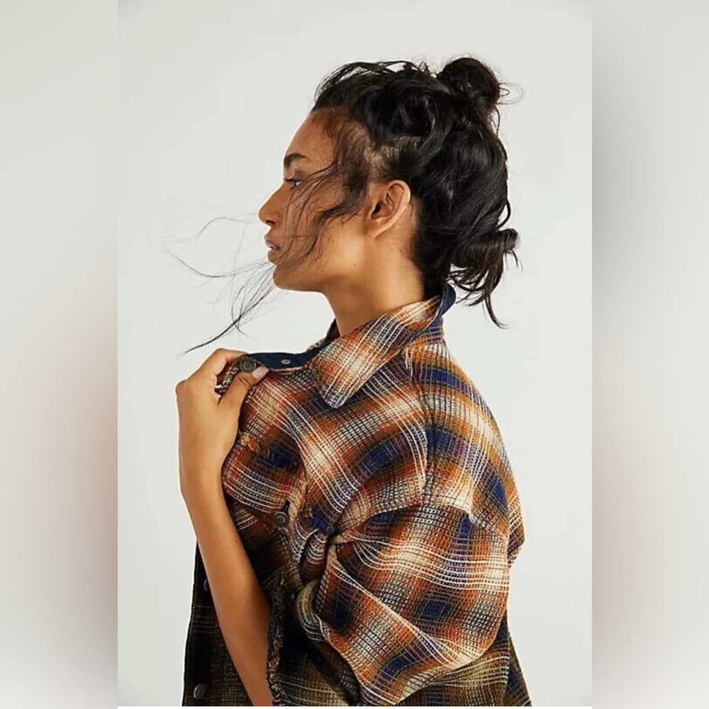 We the Free Anneli Plaid Shirt - Picture 3 of 4